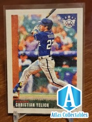 2022 Diamond Kings SPs #129 Christian Yelich Milwaukee Brewers